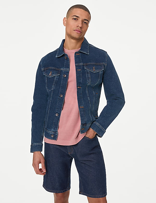 Denim Jacket INDIGO Jackets M S US