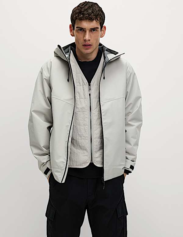Waterproof Hooded Anorak - US