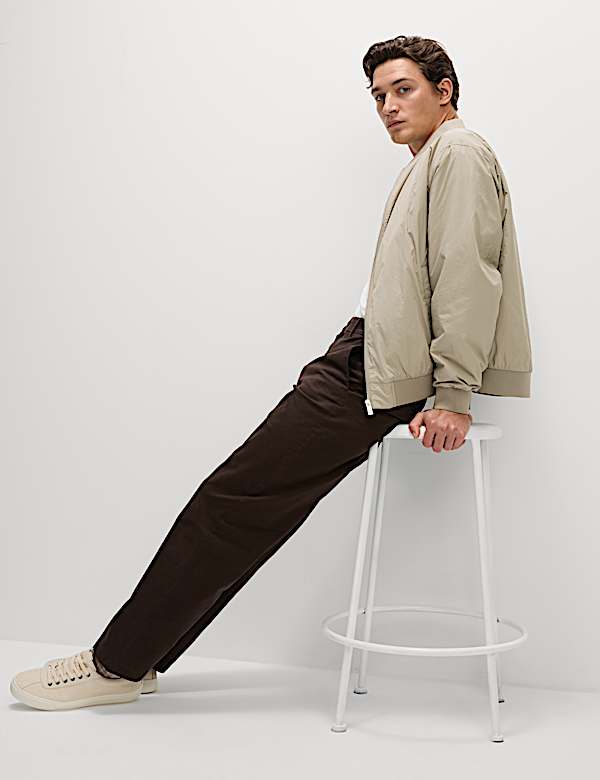 ז'קט בומבר מרופד - IL