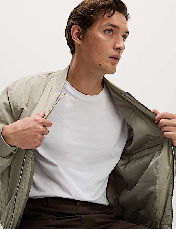 ז'קט בומבר מרופד - IL