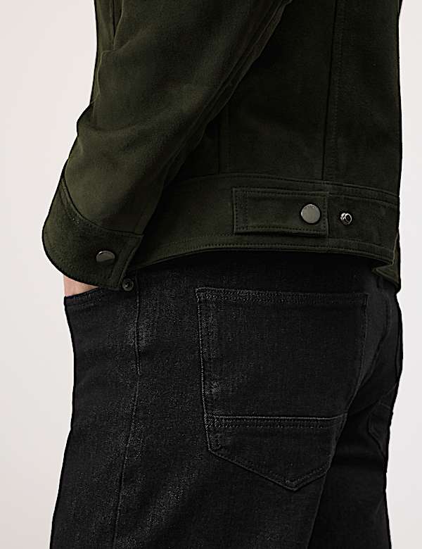 Suede Trucker Jacket - LU