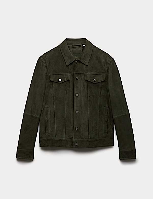 Suede Trucker Jacket - LU