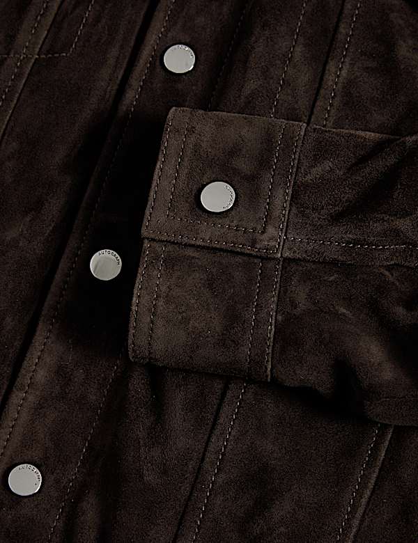 SUEDE TRUCKER JACKET
