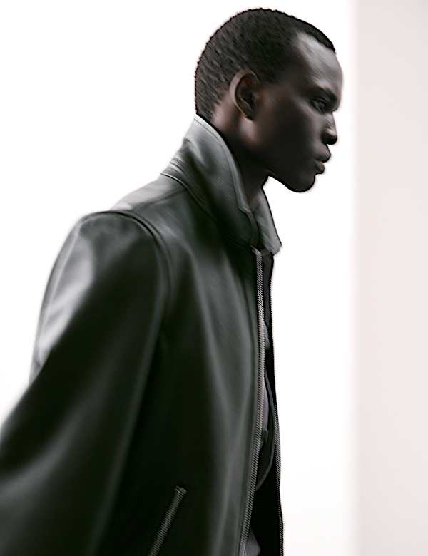 Δερμάτινο τζάκετ σε γραμμή Harrington - GR