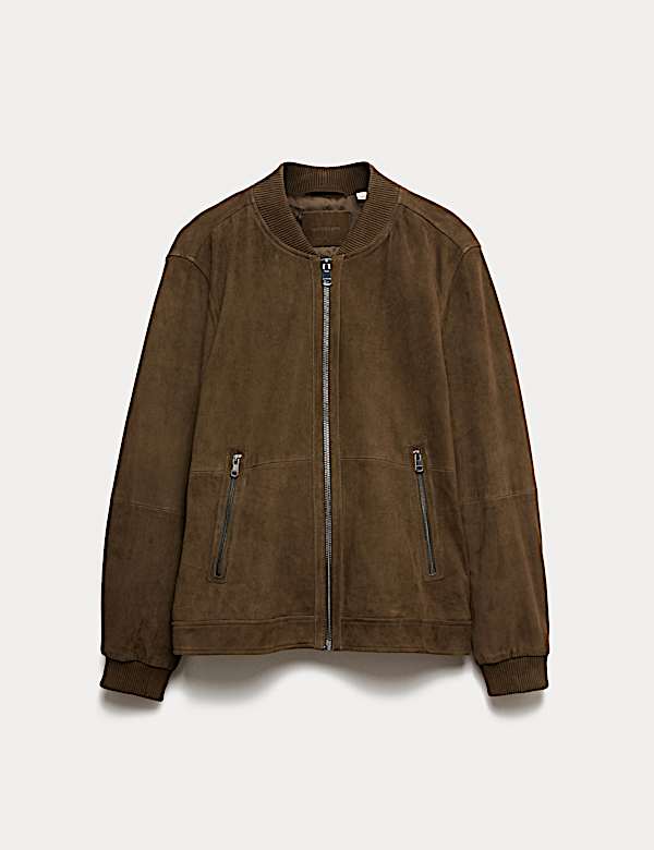 Suede Bomber Jacket - RO