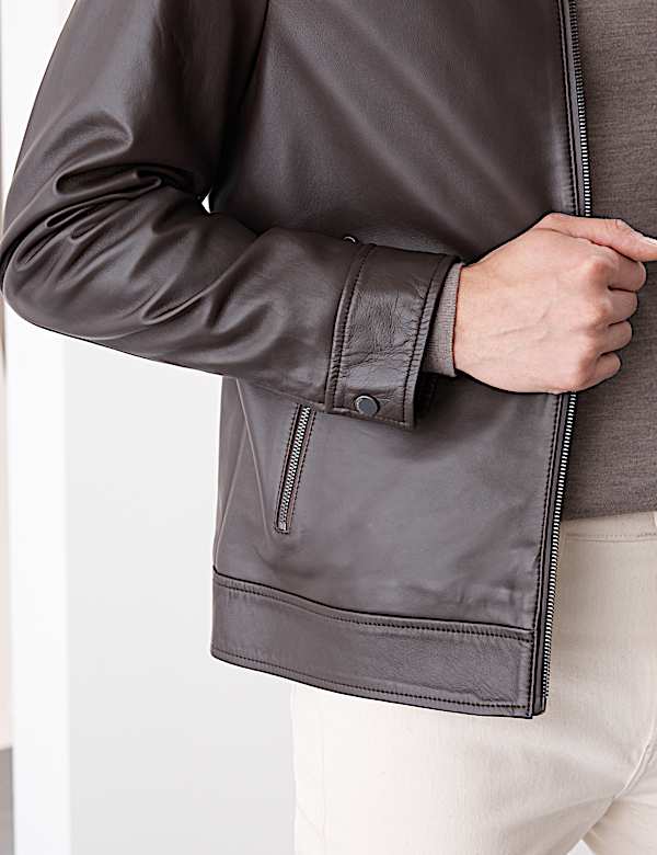 ז'קט הרינגטון מעור - IL