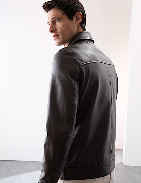 ז'קט הרינגטון מעור - IL