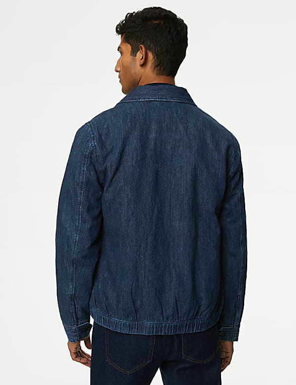 Harrington-Jacke aus Denim - DE