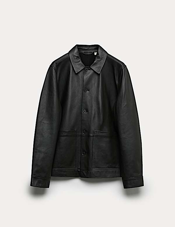 Leather Chore Jacket - AT