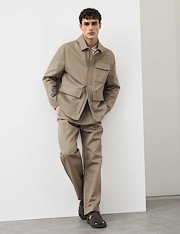 Arbeitsjacke mit hohem Baumwollanteil - DE