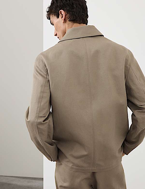 Arbeitsjacke mit hohem Baumwollanteil - DE