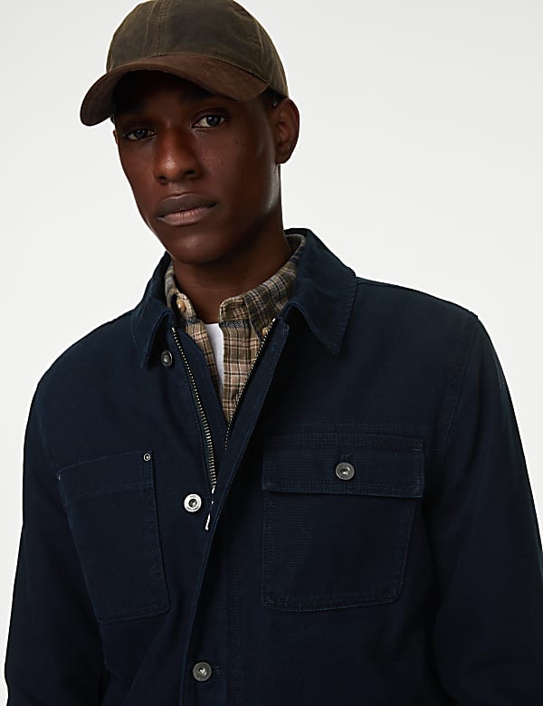 Borg Lined Utility Jacket with Stormwear