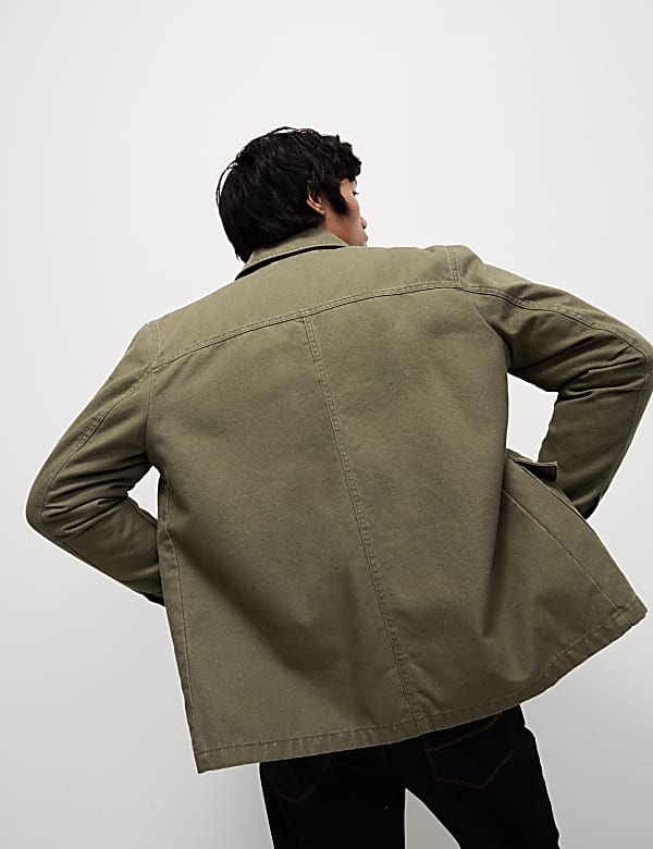 Borg Lined Utility Jacket with Stormwear