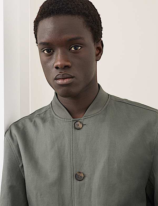 Cotton Blend Bomber - CH