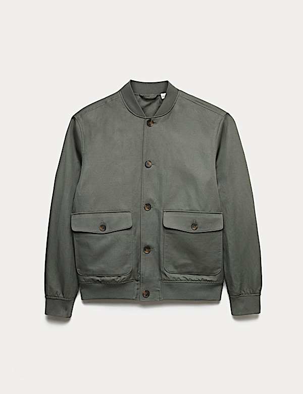 Cotton Blend Bomber - CH