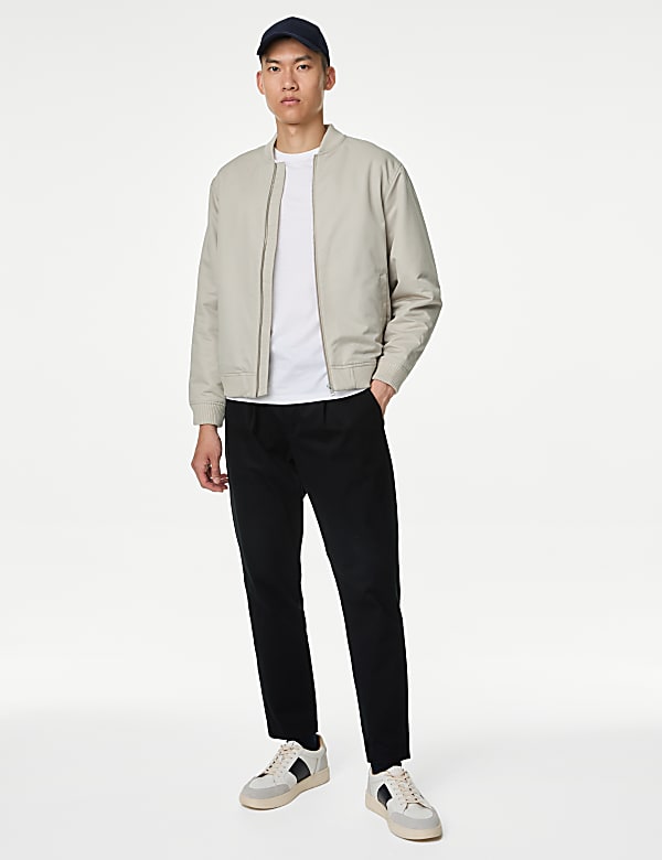 Satin Bomber Jacket - PT
