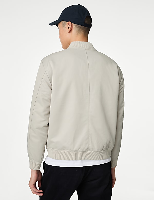 Satin Bomber Jacket - PT