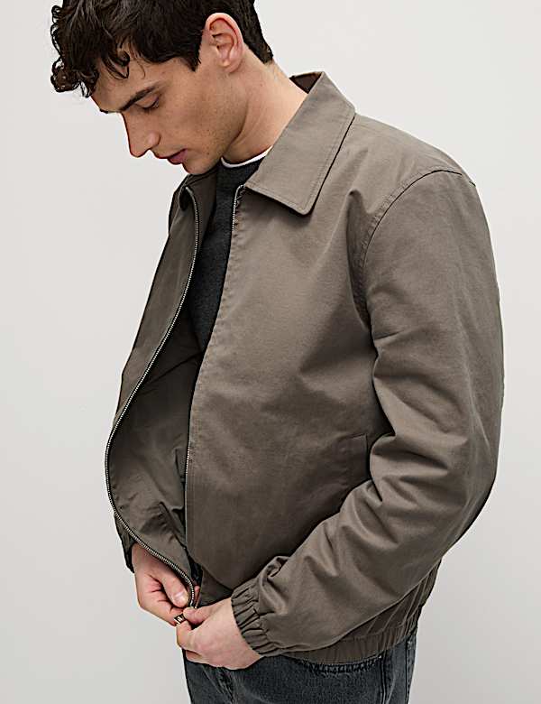Cotton Rich Harrington Jacket - US