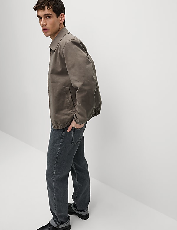 Cotton Rich Harrington Jacket - US