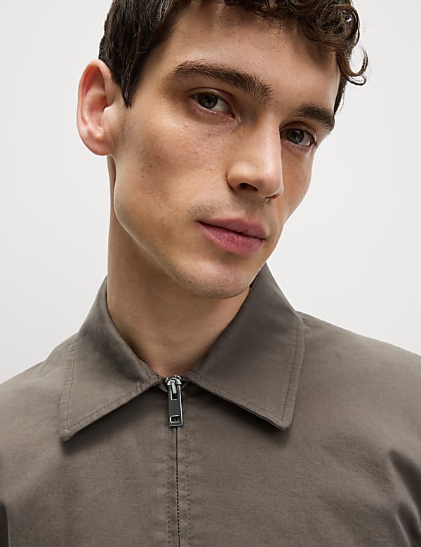 Cotton Rich Harrington Jacket - US