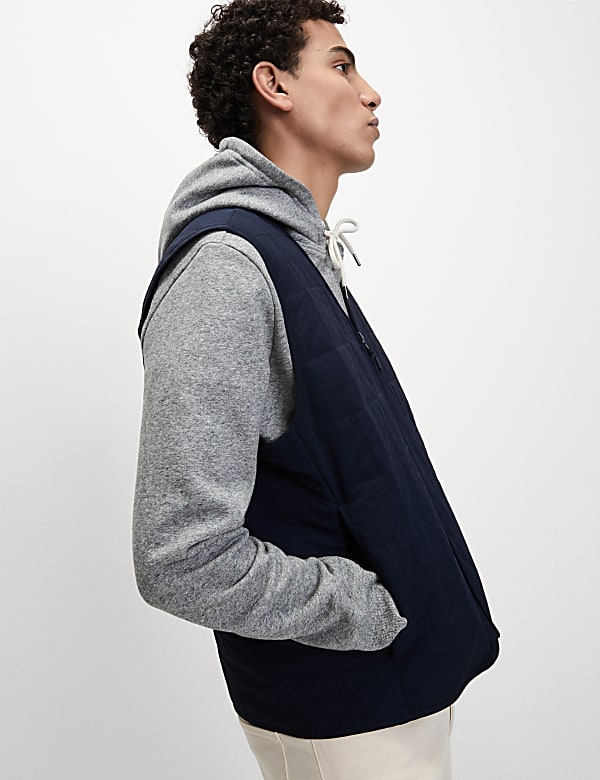 Padded Quilted Gilet - DE