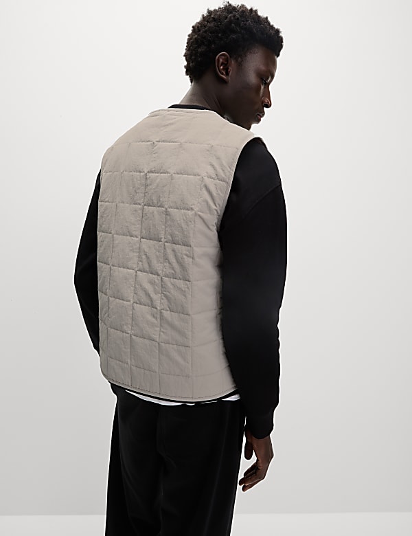 Padded Quilted Gilet - NL
