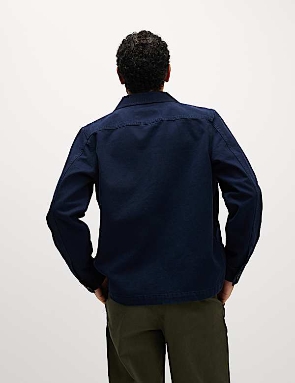 Pure Cotton Chore Jacket - KR