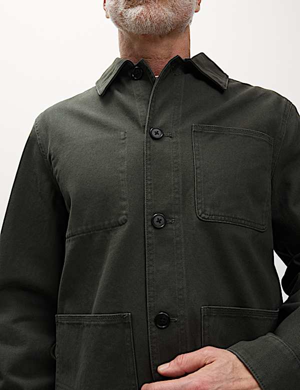 Pure Cotton Chore Jacket - UA