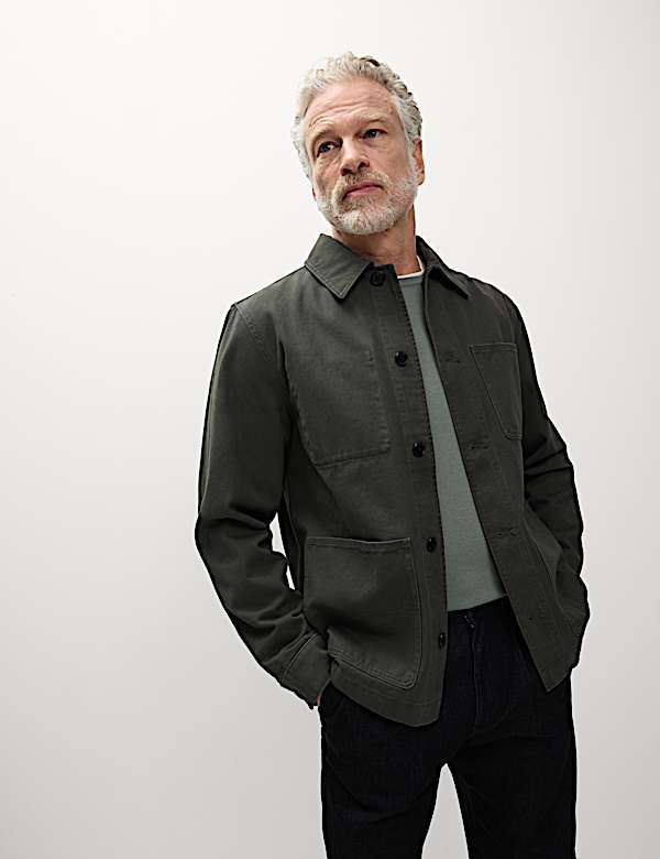 Pure Cotton Chore Jacket - UA