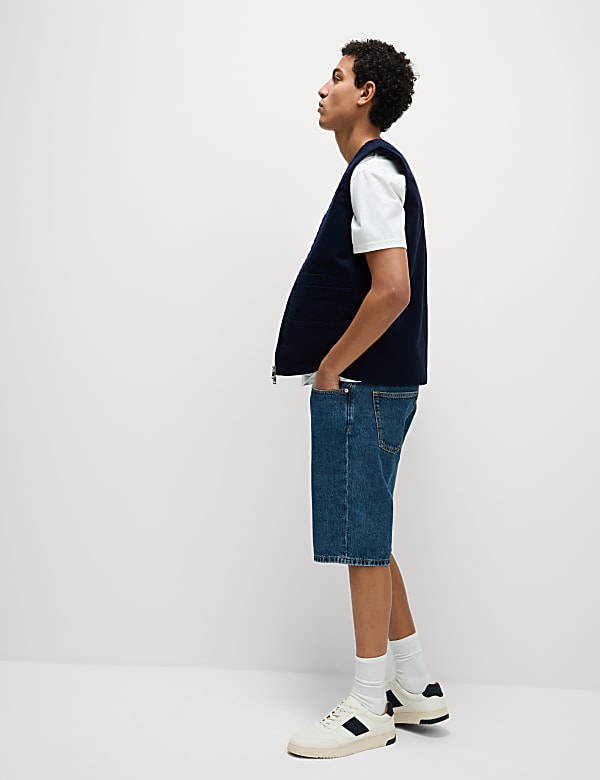 Padded Cotton Rich Canvas Gilet