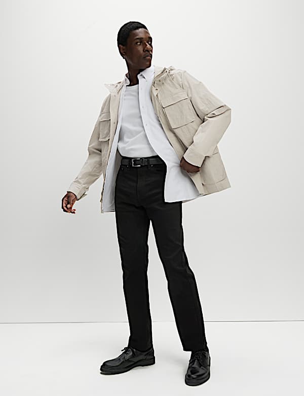 4 Pocket Hooded Field Jacket