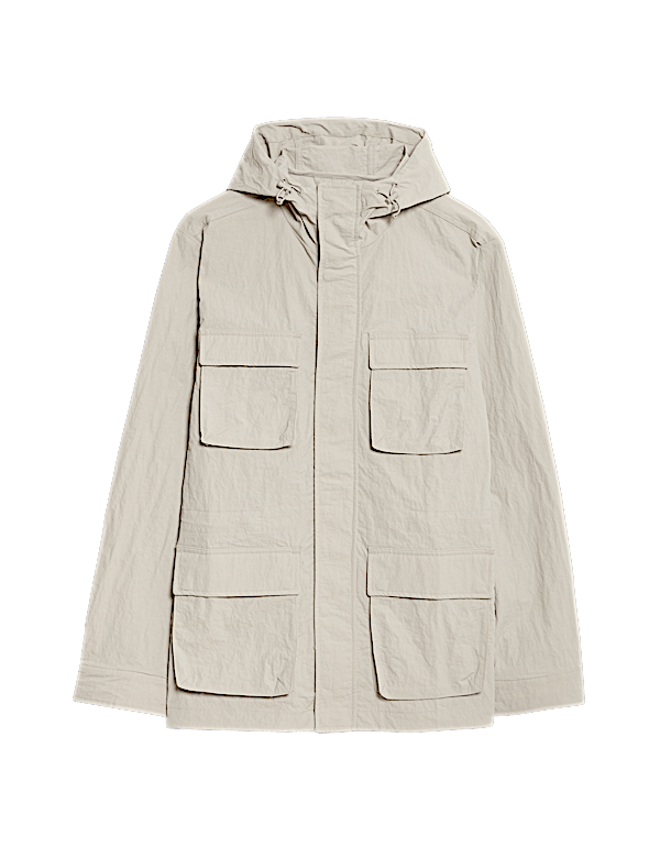 4 Pocket Hooded Field Jacket