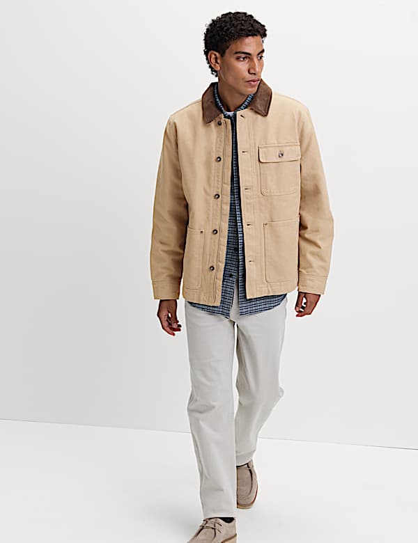 Pure Cotton 3 Pocket Barn Jacket