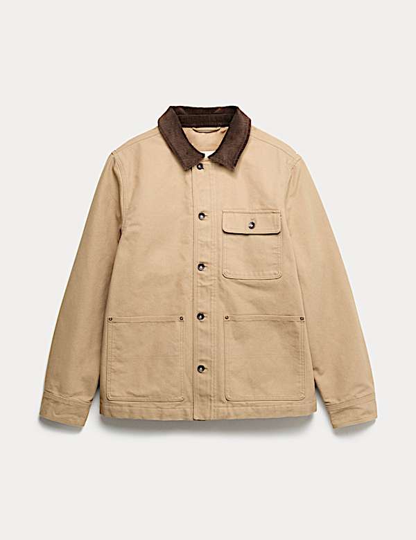 Pure Cotton 3 Pocket Barn Jacket - CA