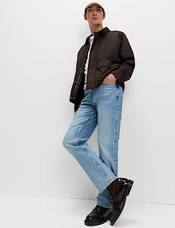 Τζάκετ από από κερωμένο ύφασμα και 100% βαμβάκι - GR