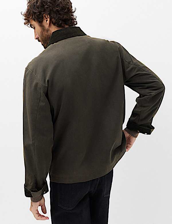 Pure Cotton Wax Jacket - CZ