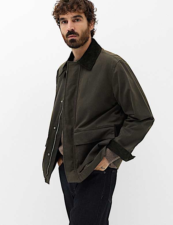 Pure Cotton Wax Jacket - CZ