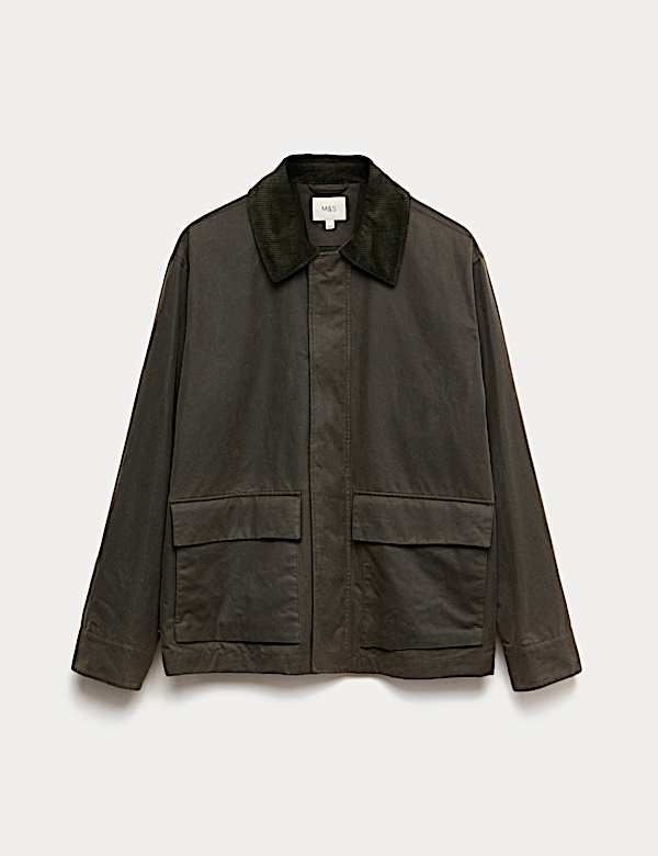 Pure Cotton Wax Jacket - CZ