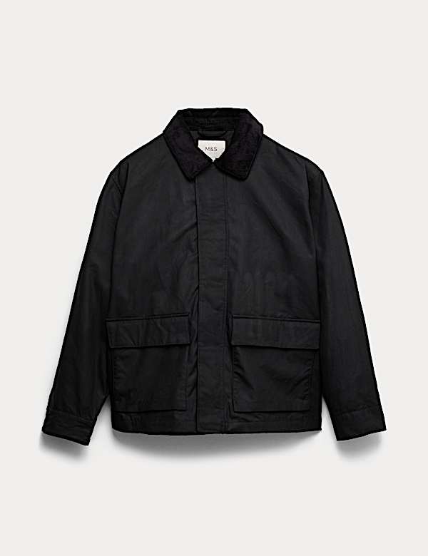 Pure Cotton Wax Jacket - HU