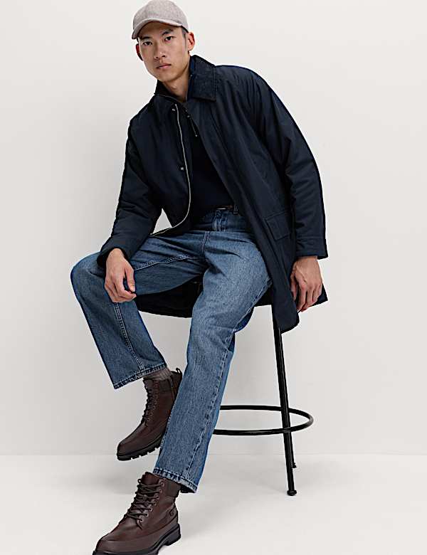 ז'קט בגימור אטום מכותנה טהורה - IL