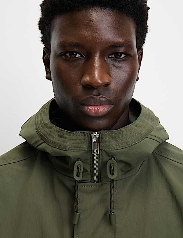 Cotton Rich Hooded Utility Jacket - CA