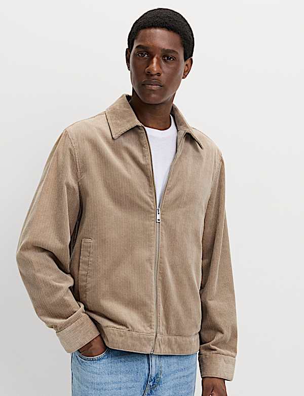 Κοτλέ τζάκετ Harrington - GR