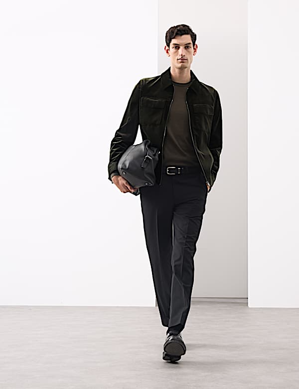 Pure Cotton Velvet Trucker - FI