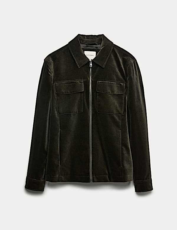 Pure Cotton Velvet Trucker - FI