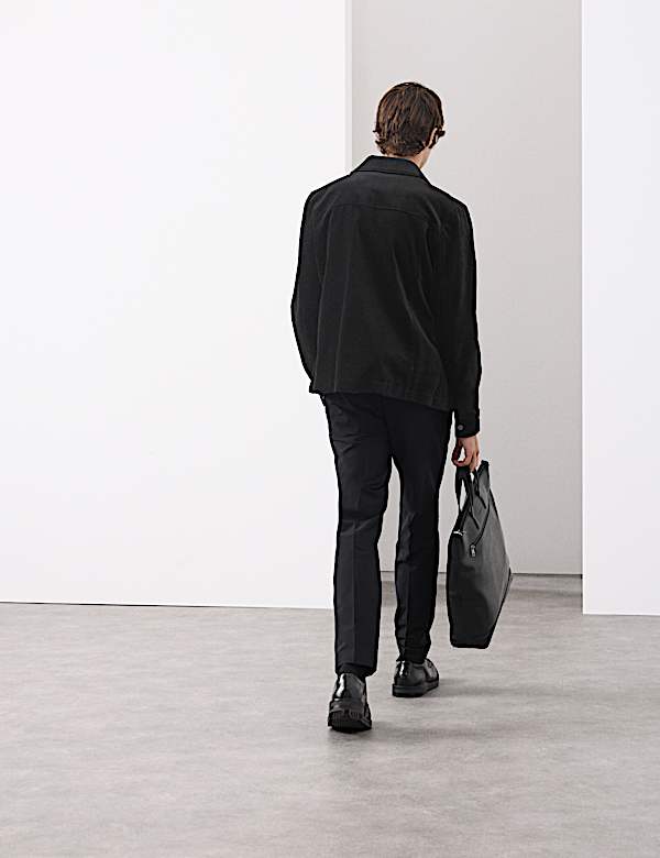 Pure Cotton Velvet Trucker