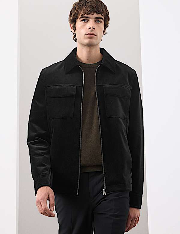 Pure Cotton Velvet Trucker