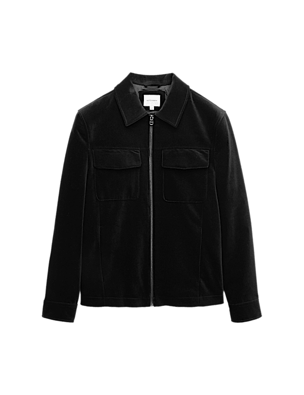 Pure Cotton Velvet Trucker