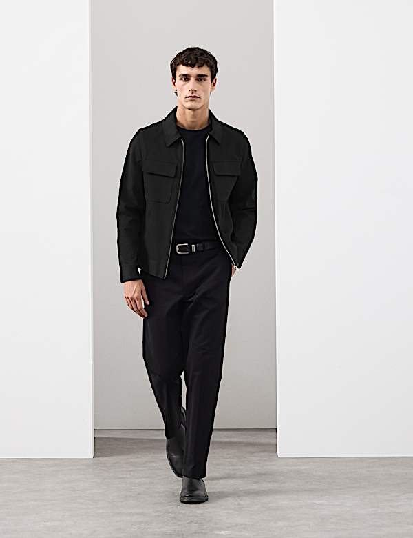 Corduroy Blouson Harrington Jacket - US