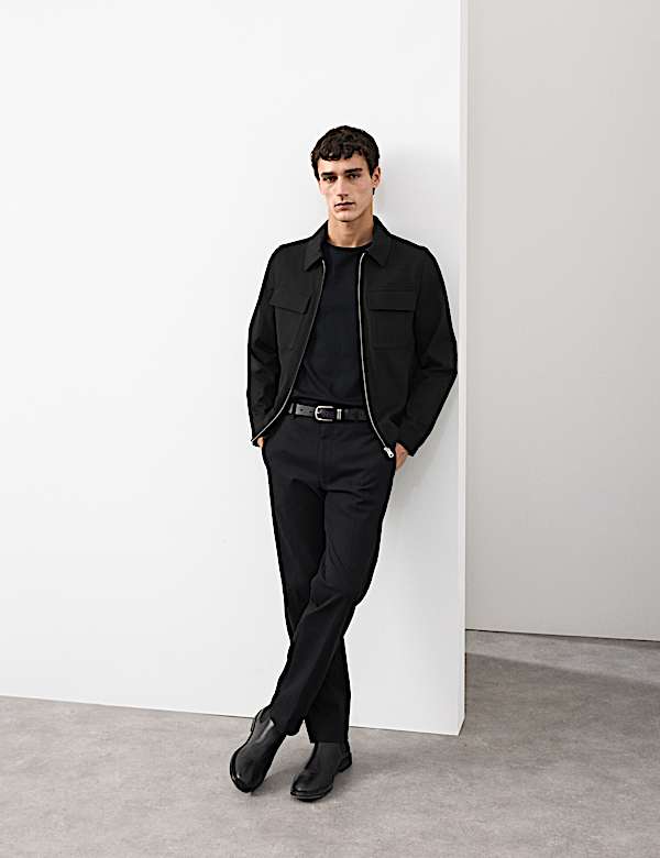 Corduroy Blouson Harrington Jacket - US