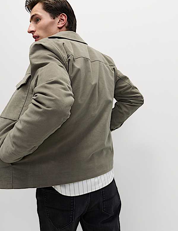 Cotton Rich Moleskin Trucker - JO